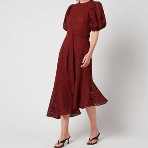 Ted Baker London Asymmetric Midi Dress